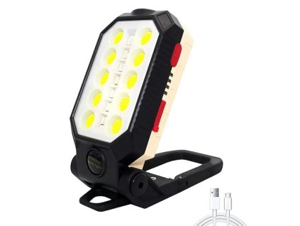 Led nabíjecí pracovní svítidlo s magnetem, voděodolné