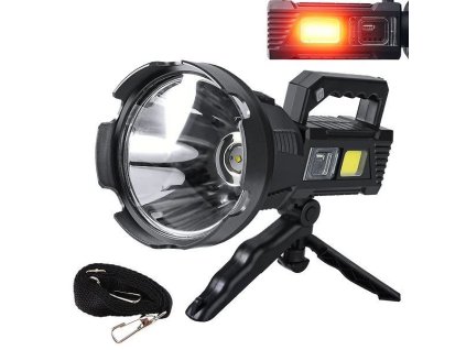 Ruční Aku svítilna se stativem COB 100W
