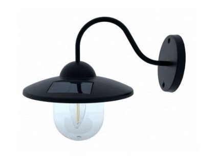 HOME decor LED solární světlo HD 300 - černá TRIXLINE