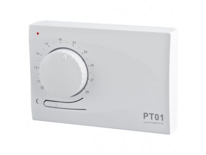 Analogový prostorový termostat PT01 Elektrobock