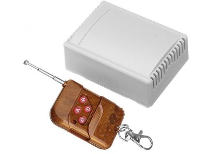Dálkové ovládání - přijímač + vysílač 433MHz 4 kanálový, napájení 24V
