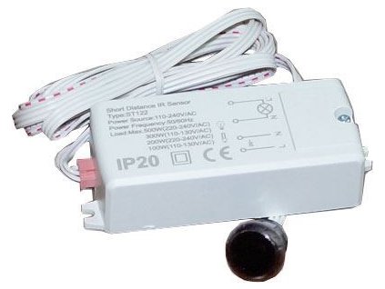 PIR čidlo ST122 s kabelem, citlivost 6cm - spínač mávnutím
