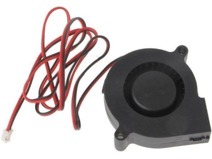 Ventilátor radiální 5015 50x50x15mm 5V/0,25A 4600 ot/min.