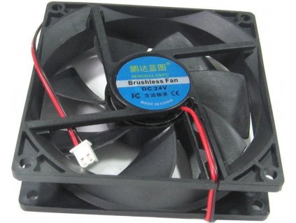 Ventilátor 92x92x25mm 24V 170mA