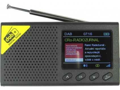 FM+DAB rádio DAB-PC1