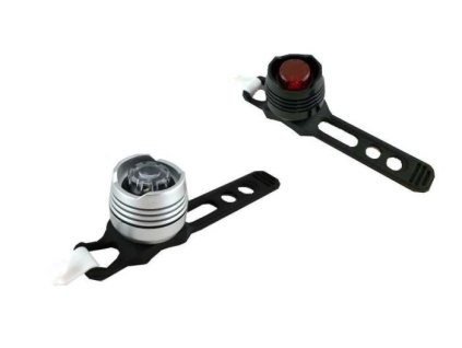 SET LED osvětlení na kolo, 1 x LED