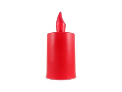 LED hřbitovní svíčka červená LUX BC 170