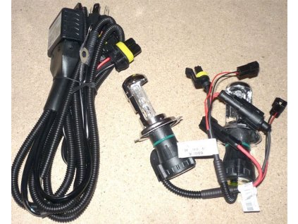 Výbojky xenon H4 6000K, tlumená/dálková