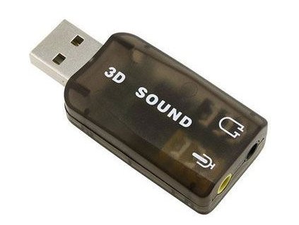 3D zvuková karta se simulací 5.1