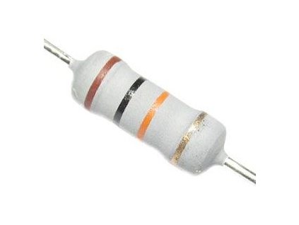120R 0411, rezistor 2W, 5%, 300ppm, 500V