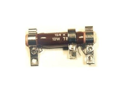 100R TR649, rezistor 10W drátový s odbočkou