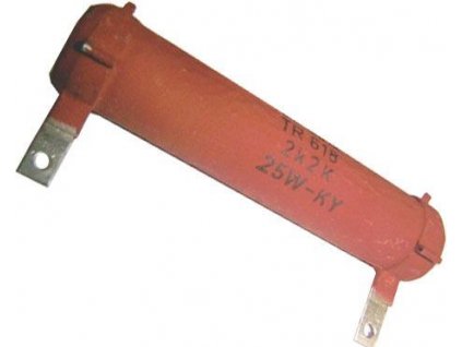 47R TR618, rezistor 25W drátový