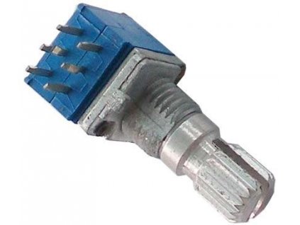 20k/N x2, WH9011A , hřídel 6x15mm, potenciometr otočný tandemový