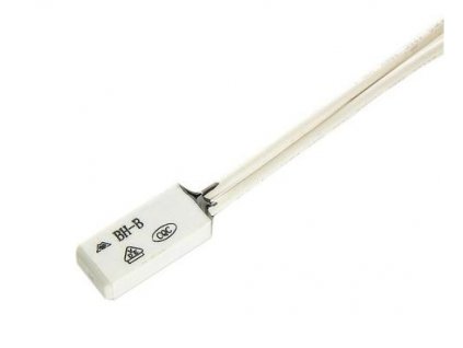 Termostat 90°C BH-B2D, bimetalový 250V/6A, rozpinací-vratný