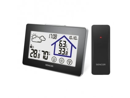 Meteorologická stanice s bezdrátovým snímačem SWS 2999 SENCOR