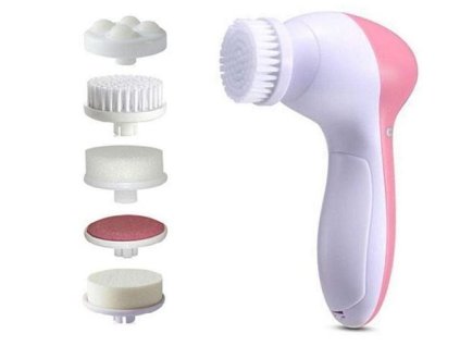 Kartáč na čištění obličeje 5 v 1