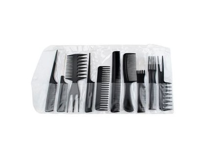 Sada hřebenů na vlasy 10 ks