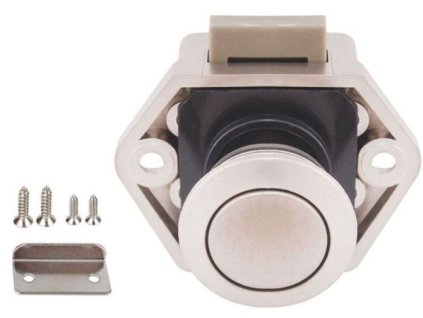 Nábytkový zámek zamačkávací do karavanů (push-lock)