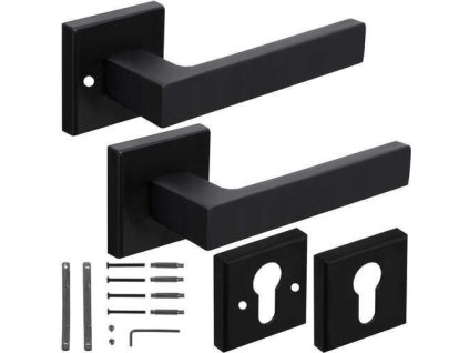 Klika na dveře černá Ruhhy