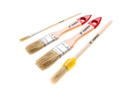 Sada štetců, 4ks TOPEX