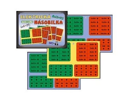 Elektrická násobilka, stolní výuková hra