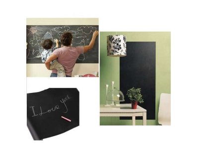 Role samolepící tabule, křídy,45X200cm