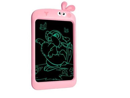 Tablet na kreslení 8,5 palce, růžový králík