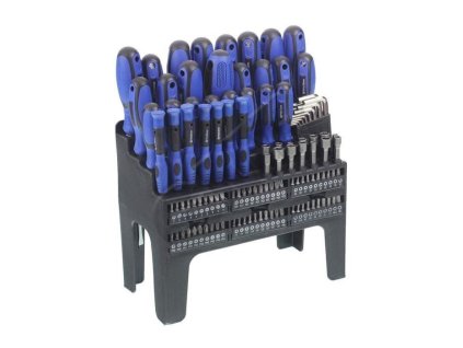 Sada šroubováků a bitů, sada 122ks, CrV,