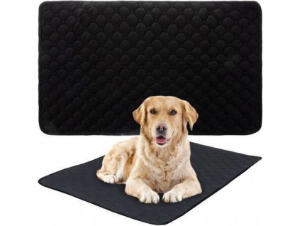 Opakovaně použitelná hygienická podložka 70 x 50 cm černá Purlov