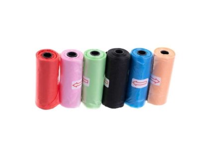 Sáčky na psí extrementy, 10x role