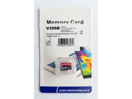 Paměťová karta Robotcube micro SD 128GB Class 10