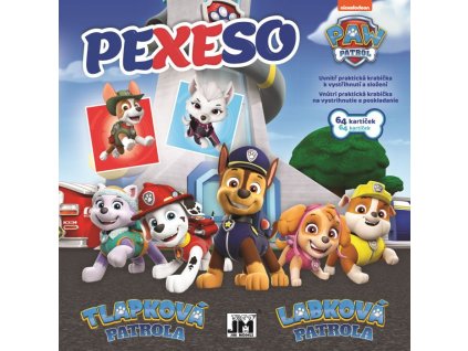 Pexeso v sešitu Tlapková patrola