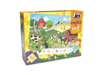 Puzzle v krabičce 3+ Farma