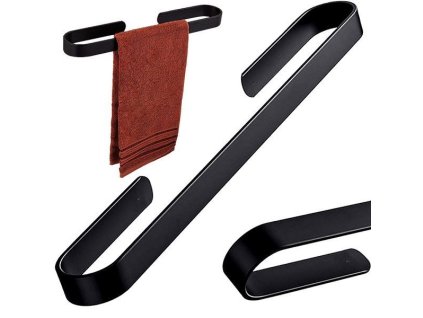 Nástěnný kovový věšák na ručníky