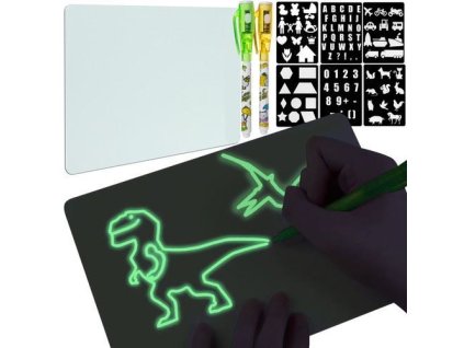 Svítící tabule na kreslení GlowTab A4