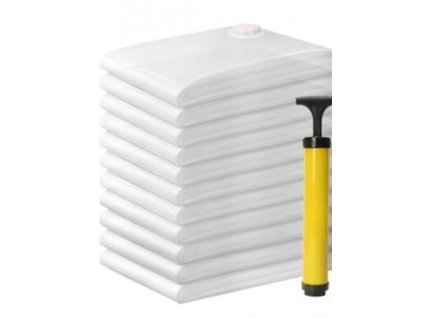 Vakuový pytel sada 10 ks 50x70cm velikostí + PUMPA