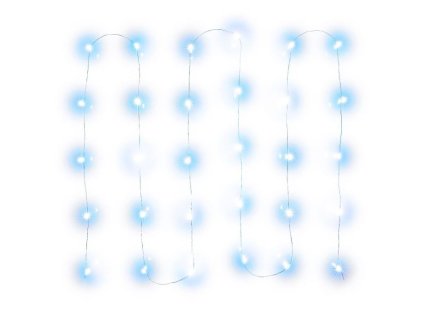 Vánoční řetěz nano 30 LED RXL 258 AA CW TM RETLUX