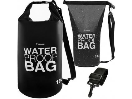 Vak vodotěsný 10l 48 x 31cm černá Trizand