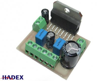 Zesilovač 2x25W nf stereo s TDA7375 - malé rozměry, STAVEBNICE