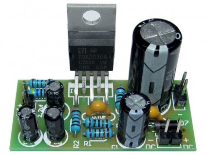 Zesilovač 18W s TDA2030, STAVEBNICE