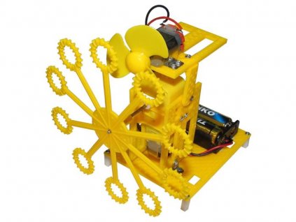 Generátor bublin - bublifuk s ventilátorem, STAVEBNICE