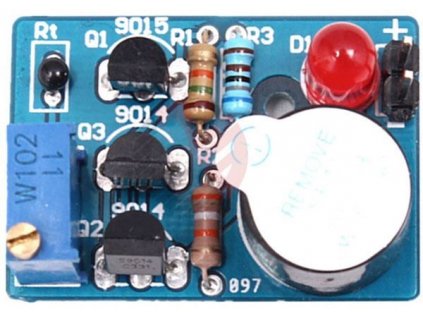 Teplotní alarm - STAVEBNICE