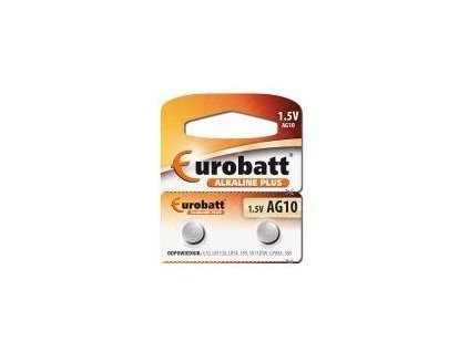 Baterie EUROBATT 1,5V AG10 Alkaline Plus