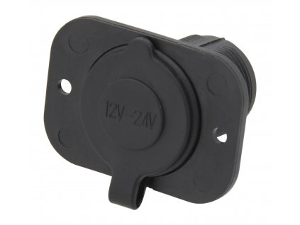 Zásuvka 12/24V s krytem