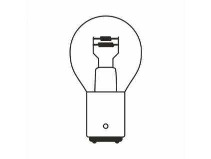 Žárovka 12V  P21/5W  21/5W BaY15d box