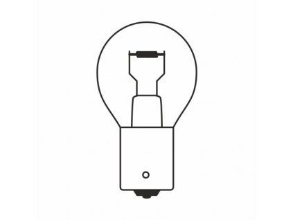 Žárovka 12V  P21W  21W Ba15s box