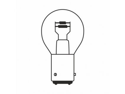 Žárovka 12V  P21/4W  21/4W BaZ15d box