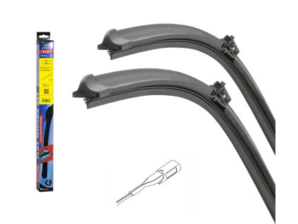 Stěrače FLAT SET (SLIDE) 610+480mm