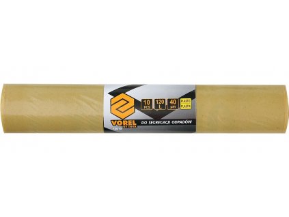 Pytel na odpad LDPE, 40um, 120l, 10ks, plast