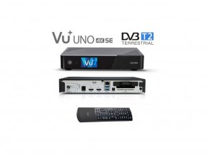Vu+ UNO 4K SE (1x MTSIF DUAL DVB-T2)